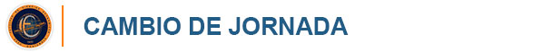 cambio de jornada